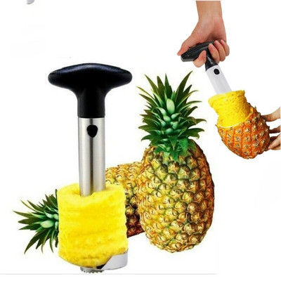 Εργαλείο πυρήνα ανανά φρούτων Slicers Peeler Parer Cutter Εργαλείο αποφλοίωσης Ανοξείδωτο ή πλαστικό Αξεσουάρ κουζίνας