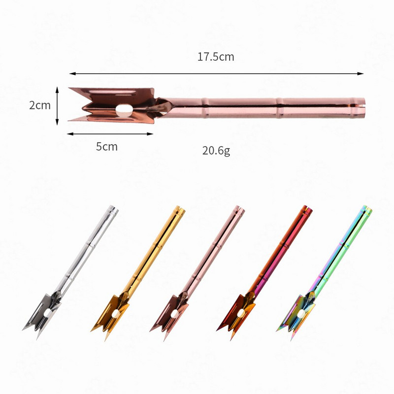 1 бр. Лопата за ананас Инструмент за плодове и зеленчуци Rainbow Домакински нож за ананас от неръждаема стомана Белачка за ананас Кухненски прибори