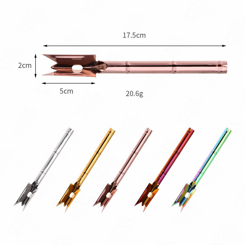 1 бр. Цветна белачка за ананас Домакински кухненски прибори Нож за ананас от неръждаема стомана Инструмент за плодове и зеленчуци Лопата за ананас