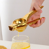 Οικιακή μακριά λαβή από ανοξείδωτο ατσάλι Lemon Clip Κουζίνα Gadget Handle Squeeze Multi-function Manual Juicer Manual Fruit Juicer