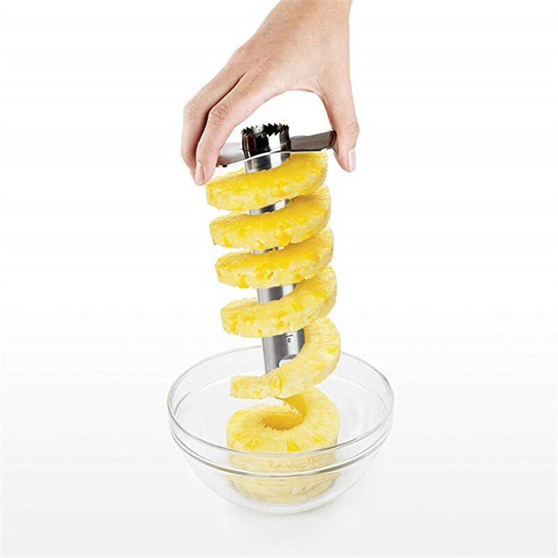 Novi dolazak, rezač ananasa ljuštilica rezač parer nož od nehrđajućeg čelika kuhinjski alati za voće alati za kuhanje zeleni/žuti/crni