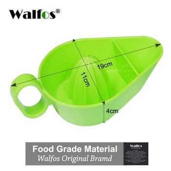 Εγχειρίδιο WALFOS Citrus Orange Lemon Squeezer Fruit Juicer Plastic Juice Maker Φορητά Fruits Pressing Αξεσουάρ κουζίνας Gadgets