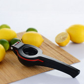 Lemon Lime Orange Manual Squeezer Kitchen Practical Citrus Press Juicer Unique Design 2 Bowls Built-In-1 High Strength Premium