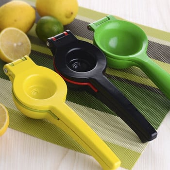 Lemon Lime Orange Manual Squeezer Kitchen Practical Citrus Press Juicer Unique Design 2 Bowls Built-In-1 High Strength Premium