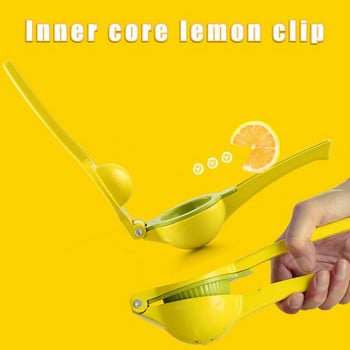 Lemon Lime Orange Manual Squeezer Kitchen Practical Citrus Press Juicer Unique Design 2 Bowls Built-In-1 High Strength Premium