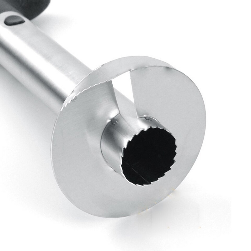 Gustilica od nehrđajućeg čelika 304, alat za uklanjanje ananasa, izvlakač jezgre, nož za rezanje namjenskog ananasa za guljenje voća