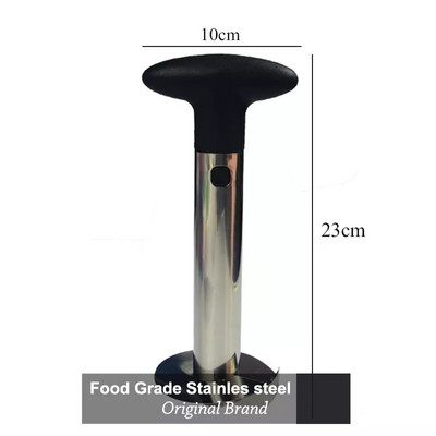 ΥΔΕΑΠΗ Ανοξείδωτο ατσάλι Ανανάς Corer Peeler Cutter Easy Fruit Parer Εργαλείο κοπής Σπίτι Κουζίνα Δυτικό εστιατόριο Αξεσουάρ