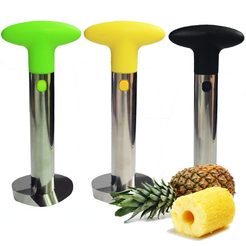 SHELLY LIFE Gulilica za ananas od nehrđajućeg čelika Kuhinjski dodaci Nož za voće Rezač Alati za kuhanje Rezač za koštice ananasa