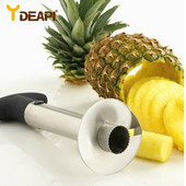 ΥΔΕΑΠΗ Ανοξείδωτο ατσάλι Ανανάς Corer Peeler Cutter Easy Fruit Parer Εργαλείο κοπής Σπίτι Κουζίνα Δυτικό εστιατόριο Αξεσουάρ