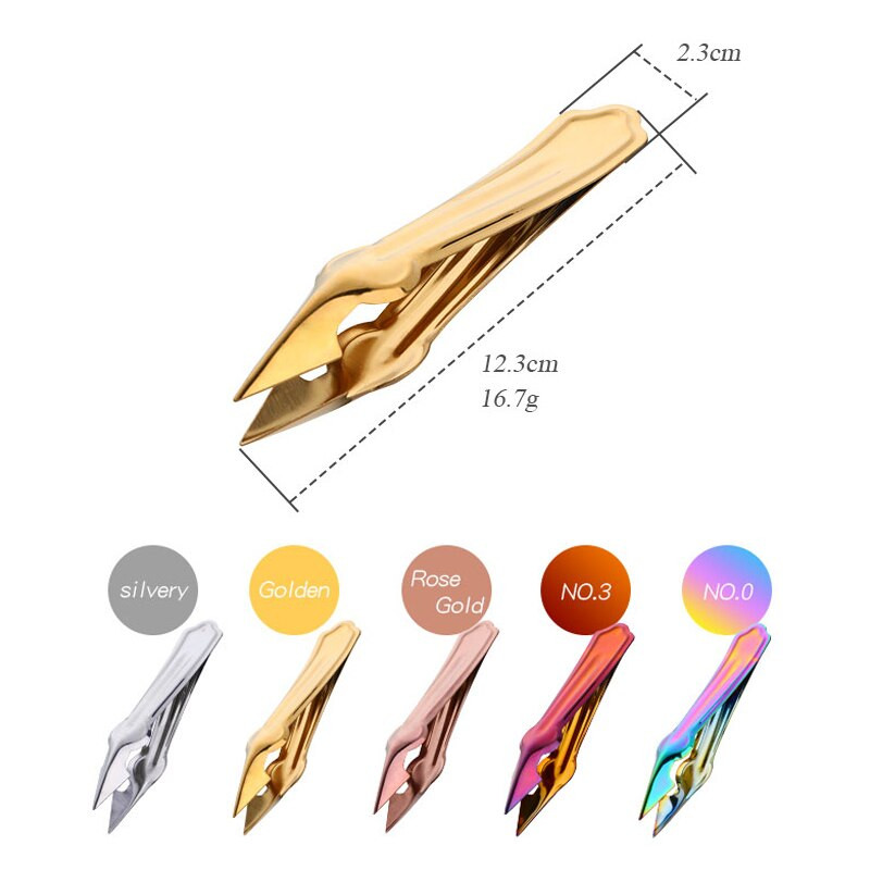 5Pcs Creative Pineapple Clips Rezač Rezač od nehrđajućeg čelika Ananas Eye Gueling Sredstvo za uklanjanje sjemenki Clip Gulilica voća Kuhinjski gadgeti