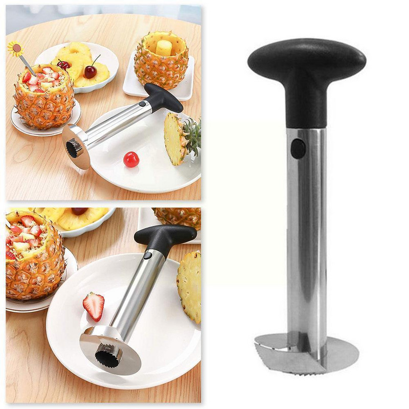 Covenient Voće za kućanstvo Ananas Čelična jezgra Gulilica Rezači Kuhinjski alat Laki pribor za rezanje Naprave žbuka i tučak