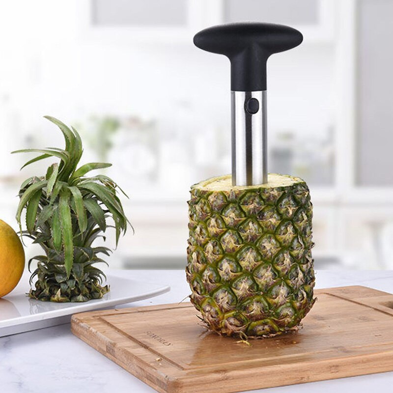 304 rozsdamentes acél forgó ananászkés kreatív hámozó húskivonó konyhai gyümölcs- és zöldségeszközök segédeszközök