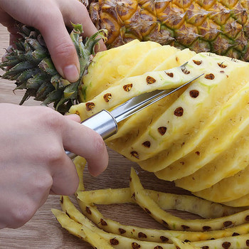 Резачка за белене на ананас Инструмент за плодове от неръждаема стомана Белачка за зеленчуци Ренде Кухненски аксесоари Високо качество