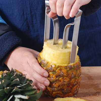 Неръждаема стомана Pineapple Corer Parer Кухненска джаджа Инструмент за рязане на плодове