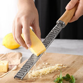 Εγχειρίδιο εργαλείων κουζίνας Mill Cheese Grater από ανοξείδωτο χάλυβα Lemon Zester Citrus Ginger Garlic Grater Long Handle Vegetables