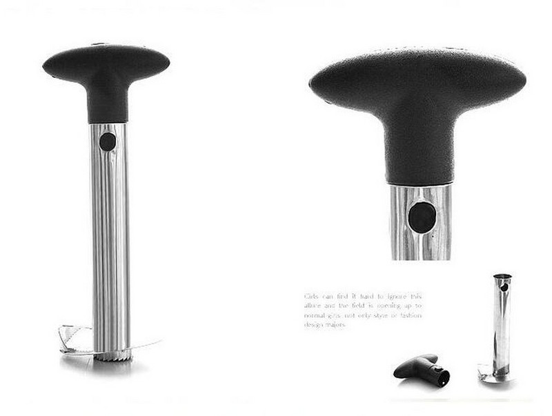 Késes konyhai eszköz rozsdamentes gyümölcs ananászmag szeletelő hámozó vágó vágófej A legkeresettebb ananászszeletelő kiegészítők modul