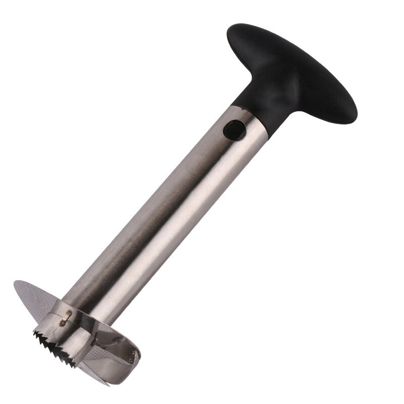 Késes konyhai eszköz rozsdamentes gyümölcs ananászmag szeletelő hámozó vágó vágófej A legkeresettebb ananászszeletelő kiegészítők modul