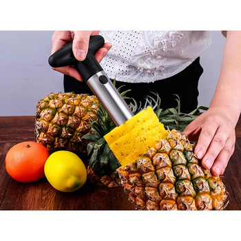 Резачка за ананас Резачка за плодове Резачка за ананас Белачка Нож от неръждаема стомана за кухня от Vinipiak