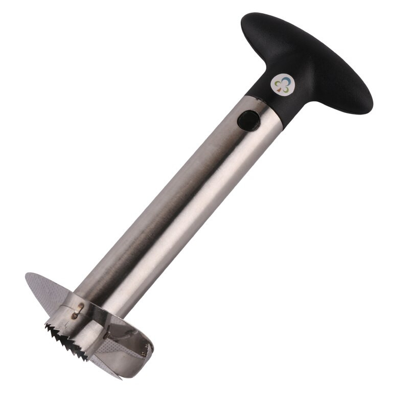 Резачка за белачка на ананас от неръждаема стомана Нож за плодове Резачка Спирала Машина за рязане на ананас Лесни за използване Кухненски инструменти за готвене