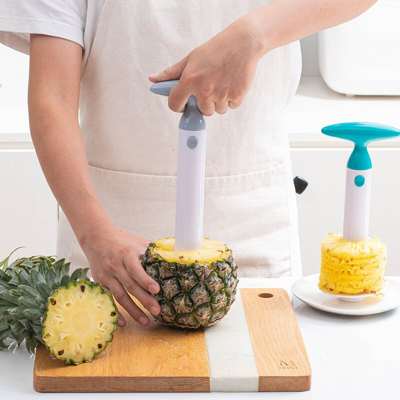 Kūrybinis ananasų šerdies ištraukiklis ananasų peilis Ananasų odelių pjaustytuvas Ananasų peilis šerdies atskyrimui ir šerdies pašalinimui