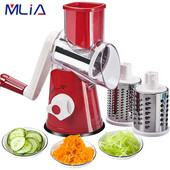MLIA Manual Vegetable Cutter Slicer Πολυλειτουργικός στρογγυλός κόφτης μαντολίνας Potato Cheese Kitchen Gadgets Αξεσουάρ κουζίνας