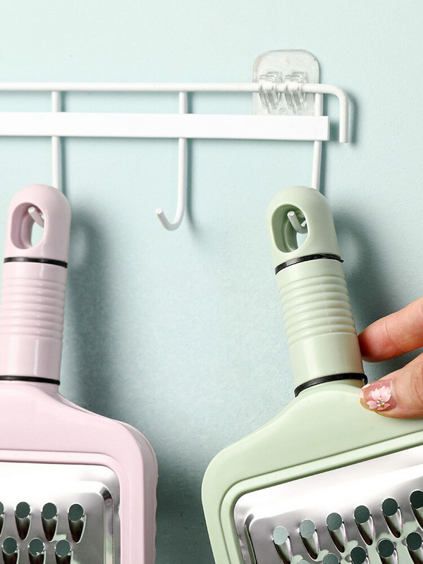 Rozsdamentes acél aprító vágó, kézi kézi zöldségszeletelő, könnyen tisztítható reszelő fogantyúval Többcélú otthoni konyhai eszköz