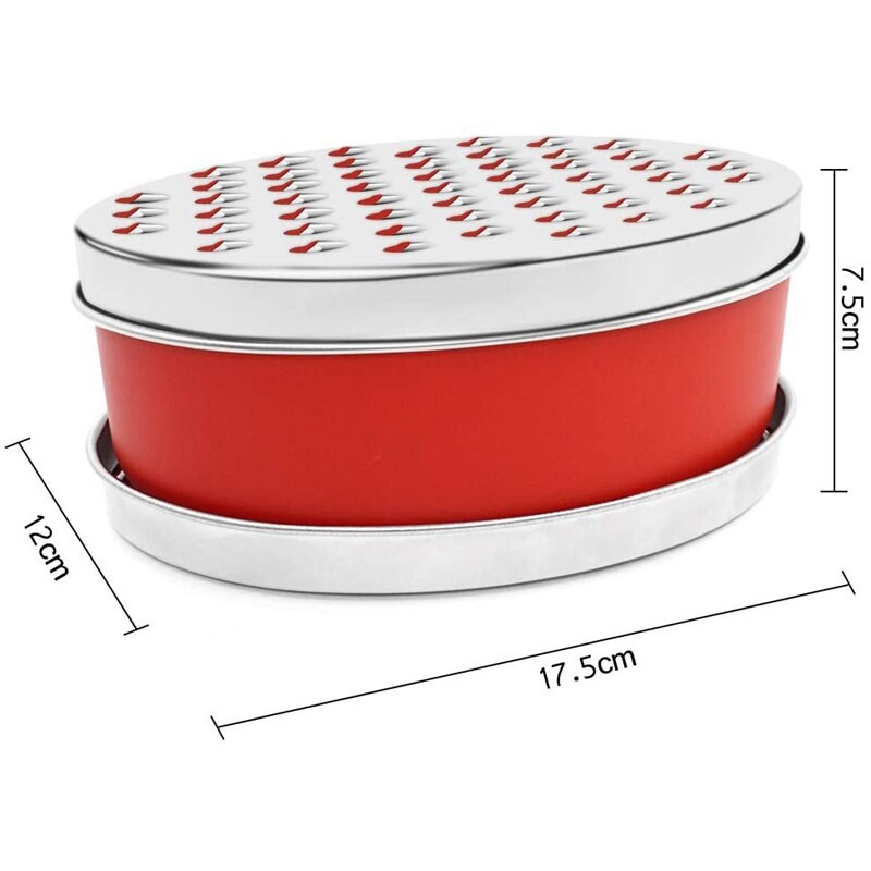 Τρίφτης Τυριών με Δοχείο Αποθήκευσης Τροφίμων και Καπάκι, Τρίφτης για Τζίντζερ, Τρίφτης κουτιού