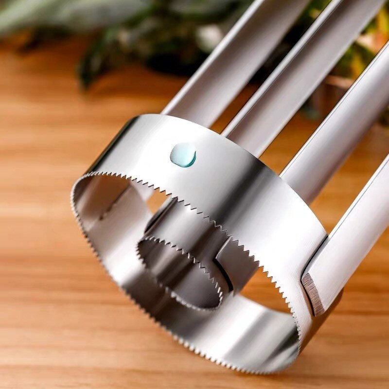 Creative 304 rozsdamentes acél ananászhámozó gép magszeletelő vágó parer többfunkciós kézi gyümölcshámozó konyhai eszköz