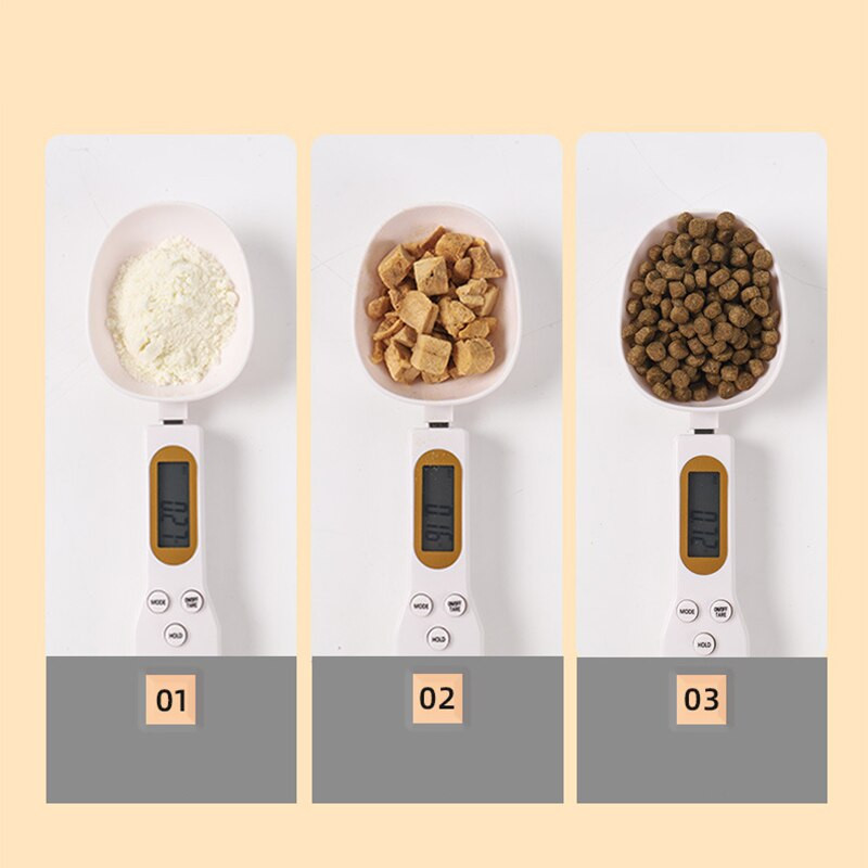 Mini elektroninis skaitmeninis matavimo šaukštas 500 g 0,1 g LCD skaitmeninės virtuvės svarstyklės Maisto miltai Virtuvės įrankis pienui Kavos šaukštas Svarstyklės