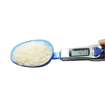 Ψηφιακή ζυγαριά κουζίνας LCD Ηλεκτρονική μαγειρική μέτρηση φαγητού Μετρήστε το βάρος του αλευριού Γάλα Βούτυρα σε σκόνη Κουτάλι μέτρησης βάρους