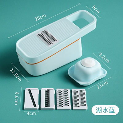 Εγχειρίδιο Carrot Food Slicer Potato for Chopper Peeler Onion Cabbage Garlic Chopper Vegetable Dicer Mandoline Veggie Cutter Fruit