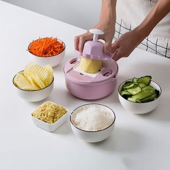 Peeler Peeler Vegetable Veggie Tools 11 Straw in Potato Slicer Slice Kitchen 1 with Strainer Triter Chopper λαχανικών καρότο