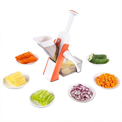 Multifunctional Vegetable Cutter Ρυθμιζόμενος Τρίφτης Vegetable Cutter Kitchen Slicing Artifact Εγχειρίδιο Grater Kitchen Tool Gadgets
