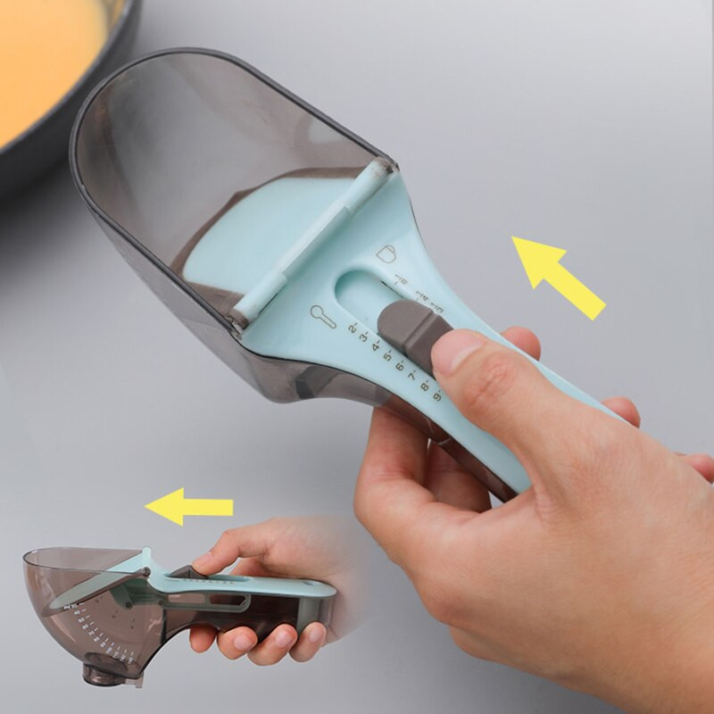 2 τμχ Κουζίνα Ρυθμιζόμενα Μεζούρες Πολυλειτουργικές Μεζούρες ψησίματος Φλιτζάνια Μεζούρα Μαγειρέματος Αξεσουάρ κουζίνας Εργαλεία