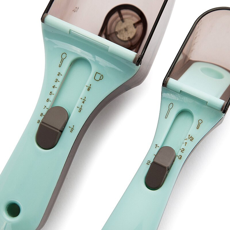 2 τμχ Κουζίνα Ρυθμιζόμενα Μεζούρες Πολυλειτουργικές Μεζούρες ψησίματος Φλιτζάνια Μεζούρα Μαγειρέματος Αξεσουάρ κουζίνας Εργαλεία