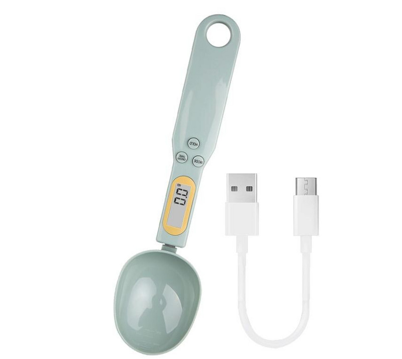 Ψηφιακό κουτάλι μέτρησης 500g με οθόνη LCD Ηλεκτρονικό εργαλείο ζυγαριάς κουζίνας για αλεύρι τροφίμων 0,1g/0,01oz Precise for Milk Coffee Tea