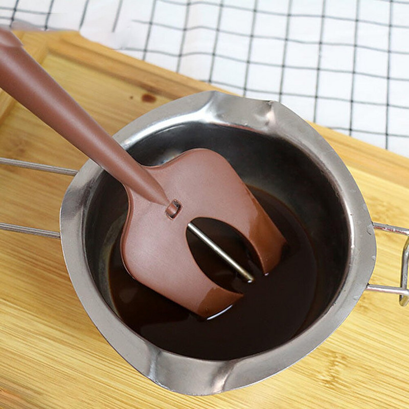 Ψηφιακό θερμόμετρο σπάτουλας Αναδευτήρας ανάγνωσης θερμοκρασίας μαγειρέματος και καραμέλας σε ένα ηλεκτρονικό θερμόμετρο σιλικόνης ανακατεύοντας τρόφιμα