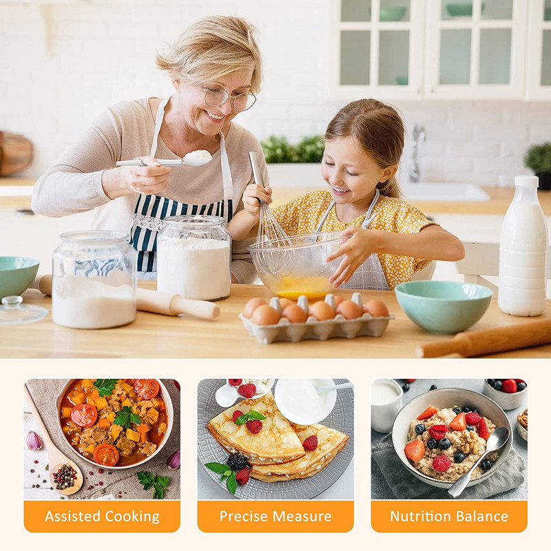 Ηλεκτρονική ζυγαριά κουζίνας 500g 0,1g LCD Ψηφιακή ζυγαριά μέτρησης αλεύρου τροφίμων Ψηφιακή ζυγαριά κουταλιού Μίνι εργαλείο κουζίνας για ζυγαριά καφέ γάλακτος