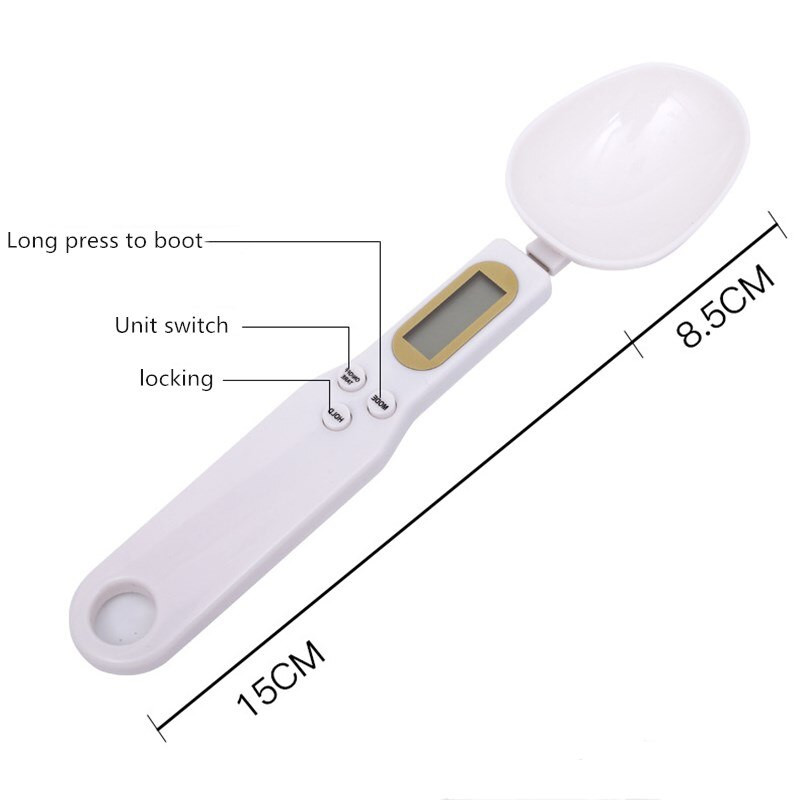 500g/0,1g LCD Οθόνη Ψηφιακή Κουζίνα Μεζούρα Ηλεκτρονική Ψηφιακή Ψηφιακή Ζυγαριά Κουζίνα Μίνι Ζυγαριά Κουζίνας Προμήθειες ψησίματος