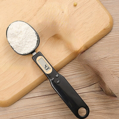 Ζυγαριά κουταλιού 500g/0,1g μεζούρα κουτάλι ψησίματος κουτάλι ψησίματος οικιακής κουζίνας ζυγαριά ψησίματος συστατικό ζύγιση