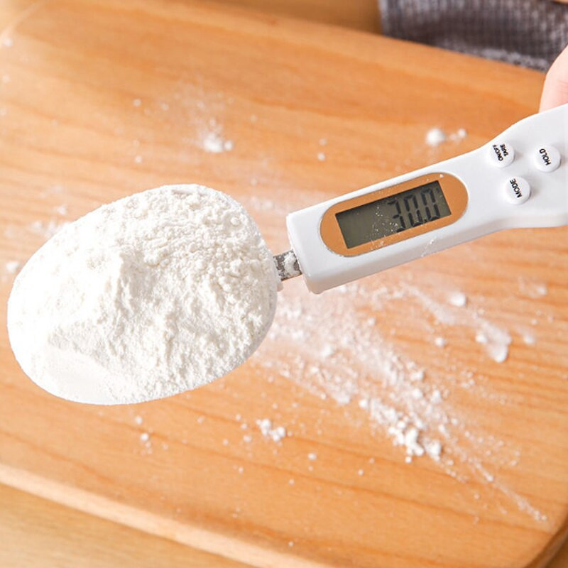Οθόνη LCD Ψηφιακή ζυγαριά κουταλιού 500g/0,1g Ηλεκτρονικό κουτάλι μέτρησης για αλεύρι φαγητού Γαλάκτωμα καφέ Gadget κουζίνας