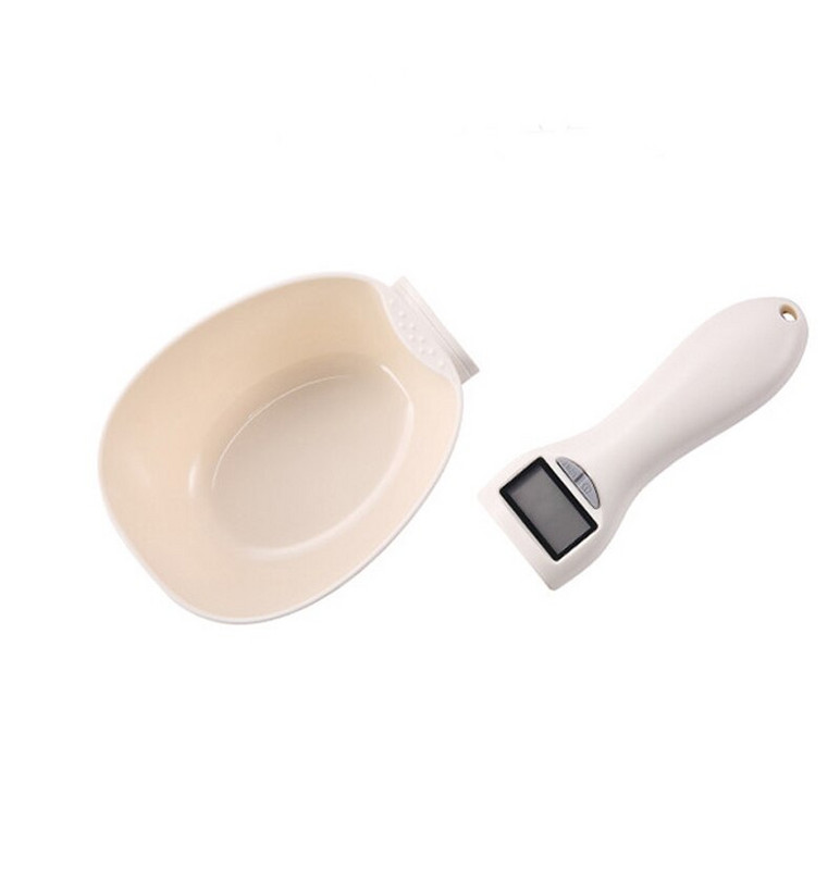 Ηλεκτρονική ζυγαριά κουζίνας Κουτάλι μέτρησης τροφής για σκύλους γάτα Φτυάρι κουζίνας Επιστημονική διατροφή Ποσοτική Διατροφή Μεζούρα για κατοικίδια