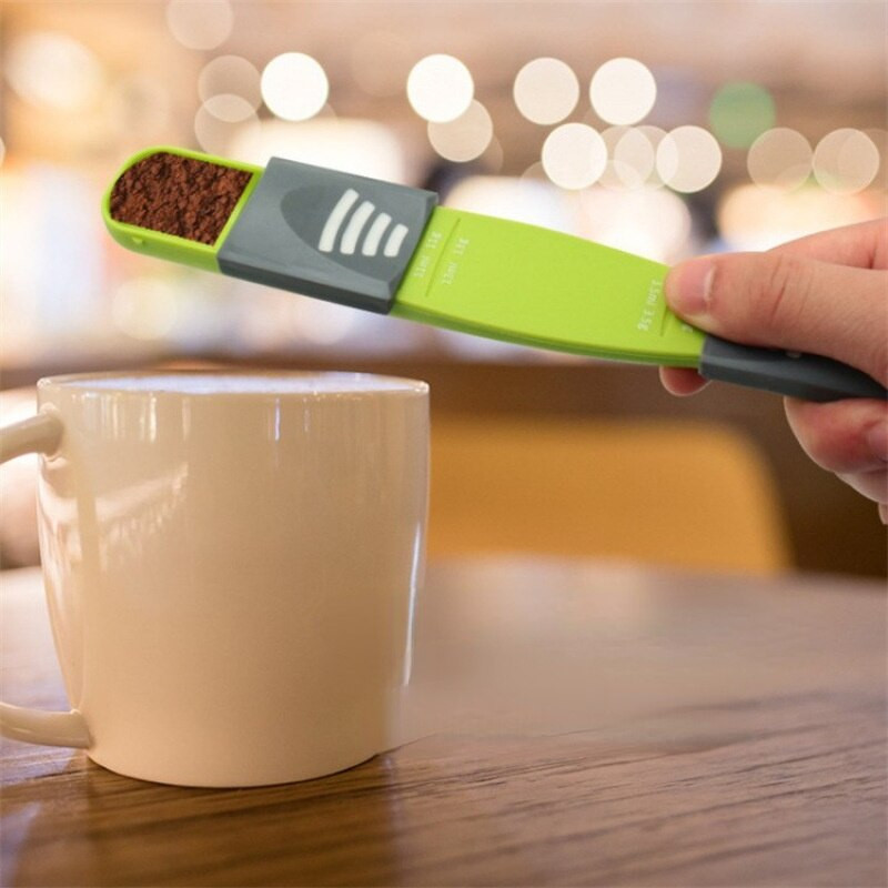 Ρυθμιζόμενη ζυγαριά κουζίνας Κύπελλο μέτρησης διπλής όψης Ζυγαριά ψησίματος οκτώ ταχυτήτων Κουτάλι μέτρησης αλάτι καφέ Ποσοτική συσκευή