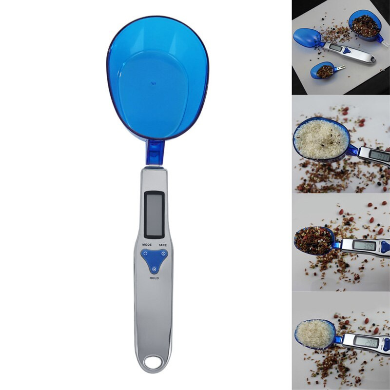 500g/0,1g Ζυγαριά κουζίνας Εργαλεία μαγειρέματος LCD Ψηφιακή ζυγαριά φαγητού Volumn Φορητή ηλεκτρονική ζυγαριά κουταλιού Ζυγαριά Βάρη Εργαλείο κέικ
