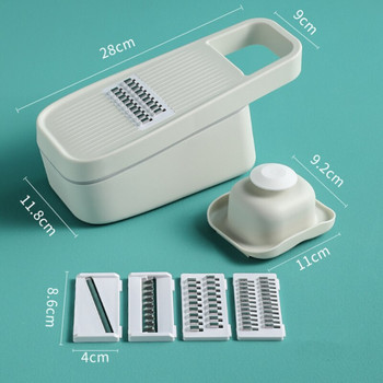 Food Veggie Slicer Mandoline Cabbage Vegetable Cutter Garlic Dicer Potato Onion Manual for Chopper Fruit Peeler Carrot Chopper