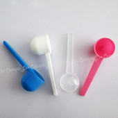 100 vnt. / siunta 5 gramų matavimo šaukštas 5 g plastikinis kaušelis 10 ml matavimo įrankis - balta mėlyna skaidri 3 spalvos, nemokamas pristatymas
