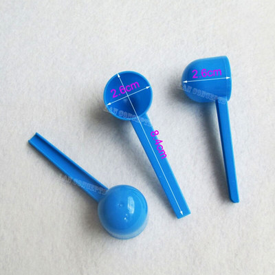 100 vnt. / siunta 5 gramų matavimo šaukštas 5 g plastikinis kaušelis 10 ml matavimo įrankis - balta mėlyna skaidri 3 spalvos, nemokamas pristatymas