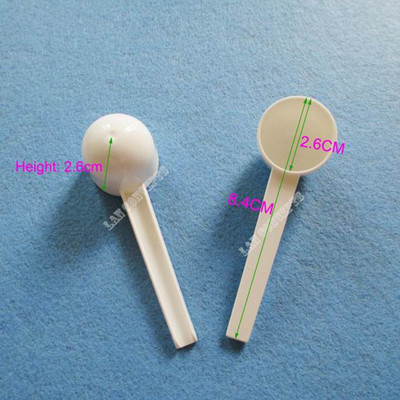 100 vnt. / siunta 5 gramų matavimo šaukštas 5 g plastikinis kaušelis 10 ml matavimo įrankis - balta mėlyna skaidri 3 spalvos, nemokamas pristatymas