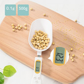 Ηλεκτρονική ζυγαριά Ψηφιακό κουτάλι 500g/0,1g LCD οθόνη Ψηφιακό κουτάλι μέτρησης βάρους Ψηφιακή ζυγαριά κουταλιού Μίνι εργαλείο κουζίνας