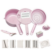 Εργαλείο κοπής φρούτων τεμαχιστής κουζίνας Κόφτης λαχανικών 12 σε 1 Πολυλειτουργικός τεμαχιστής πατάτας για αγγούρια Καρότα τζίντζερ σκόρδο